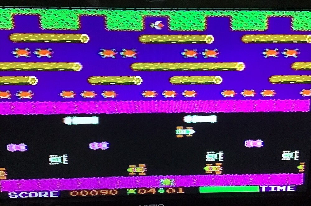 Frogger Plug and Play TV Arcade Video Game - Tested/Works - 2017