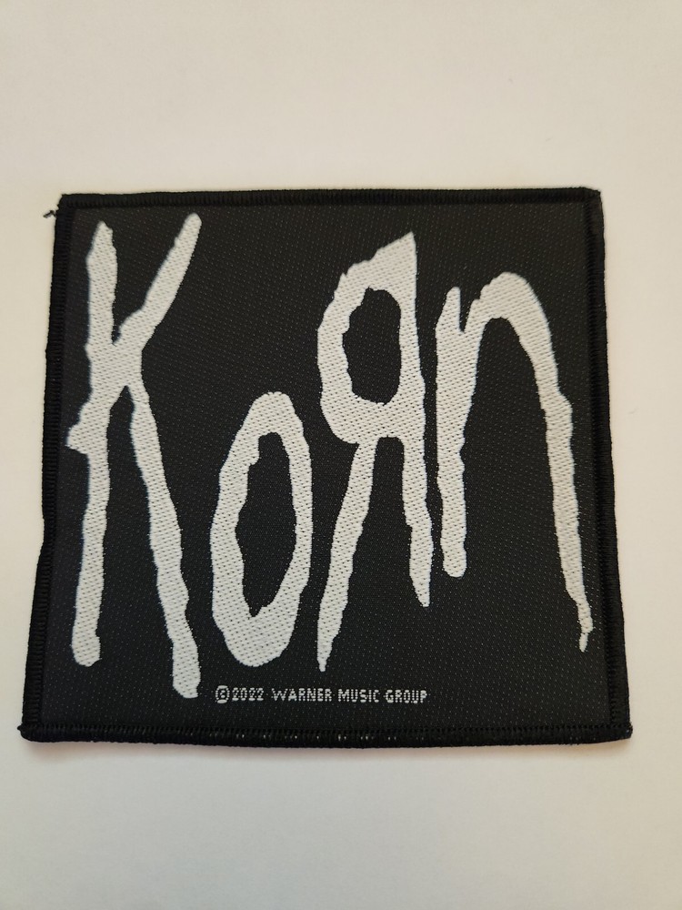 KORN LOGO WOVEN PATCH