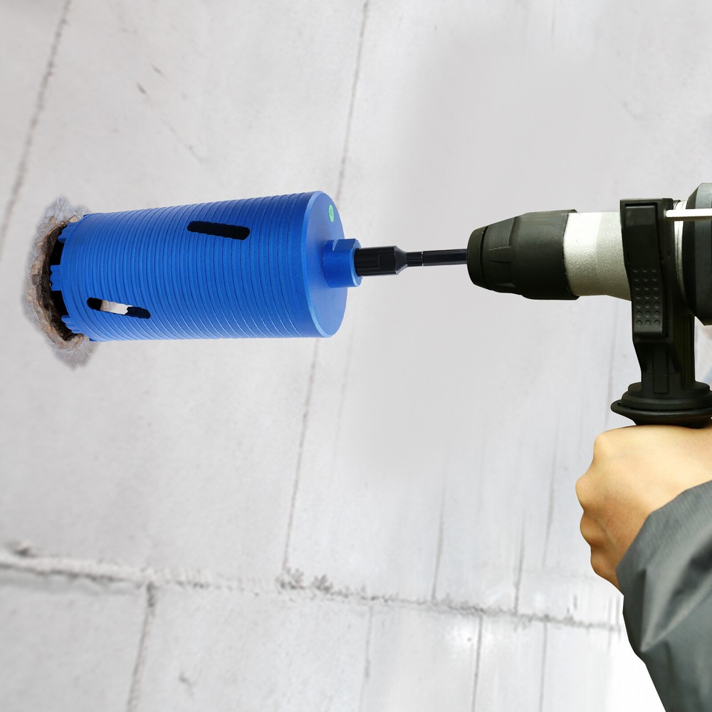 5/8 Inch Thread Drill Bit Core Drill Bit W/3 Adapters Concrete Drilling Bit