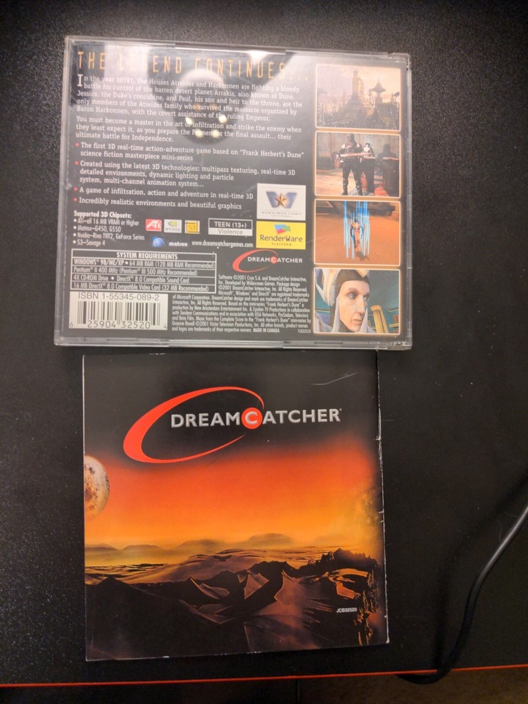 Frank Herbert's Dune PC CD-ROM