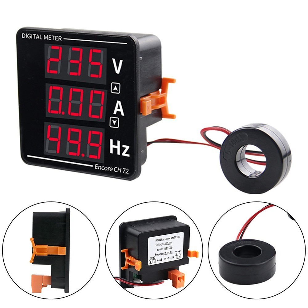User Friendly Digital Display Meter for Accurate AC Voltage Measurements