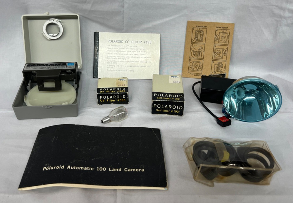 Vintage POLAROID Land Camera Accessories