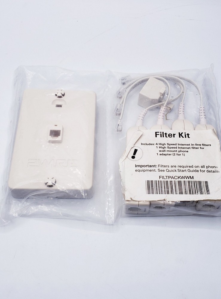 High Speed DSL Internet In-line Filter Kit