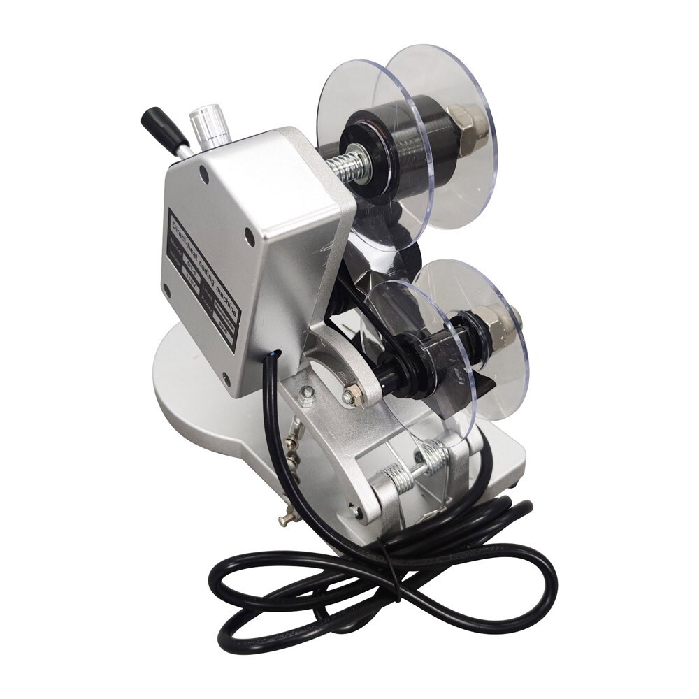 Hot Manual Stamp Ribbon Coding Printer Hot Foil Stamping Date Code Machine 110V