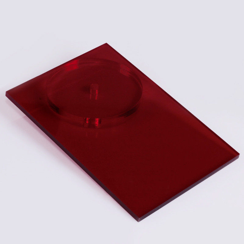 20cm*30cm Rectangle Colored Clear Acrylic Sheet See Through Plastic Material New