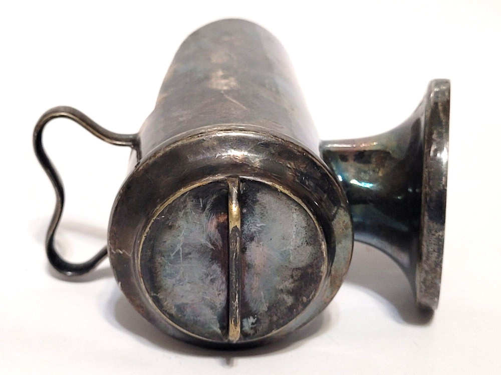 Vintage Silver Plated Sugar Scuttle, Plain & Simple Design