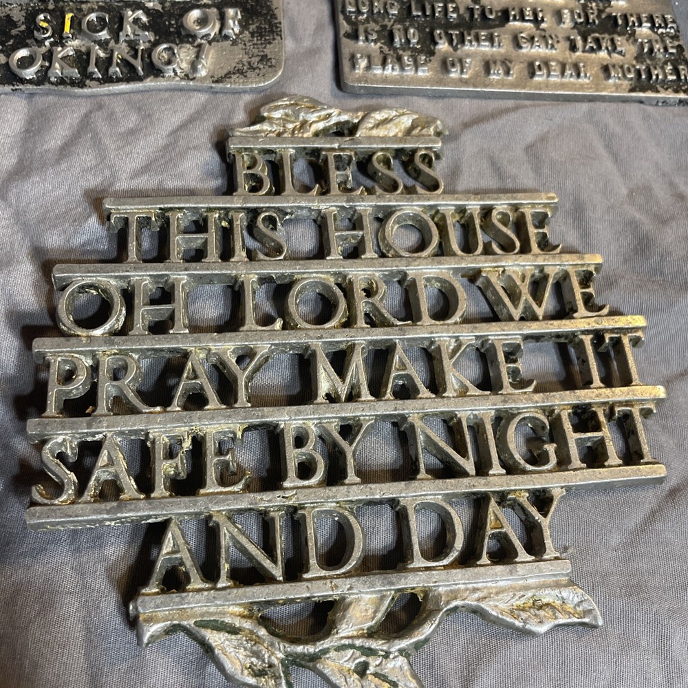 Aluminum Wall Plaques & Trivets