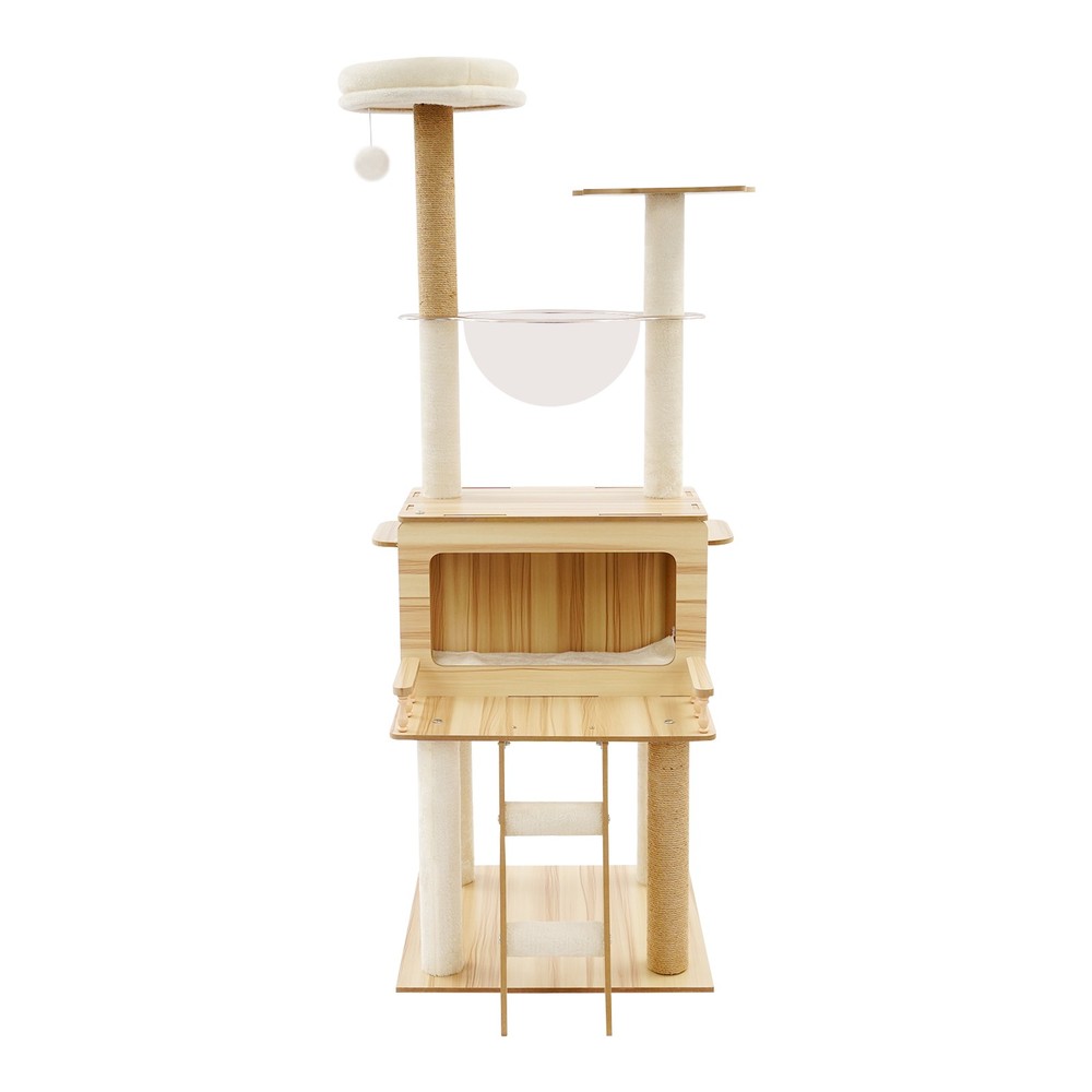 Modern Cat Tree, Cat Tree for Indoor Cats, Cat Scratching Climbing Tower