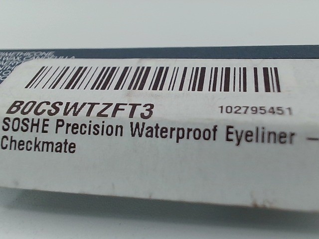 Soshe Waterproof Precision Eyeliner 'True Black'