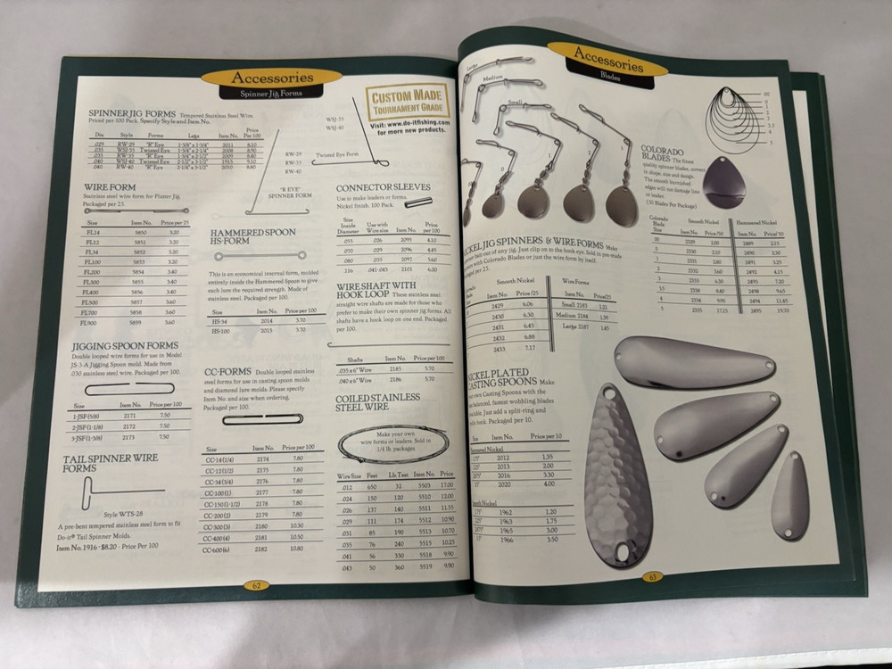 DO-IT ~ Tackle Making Catalog ~ 2011-2012