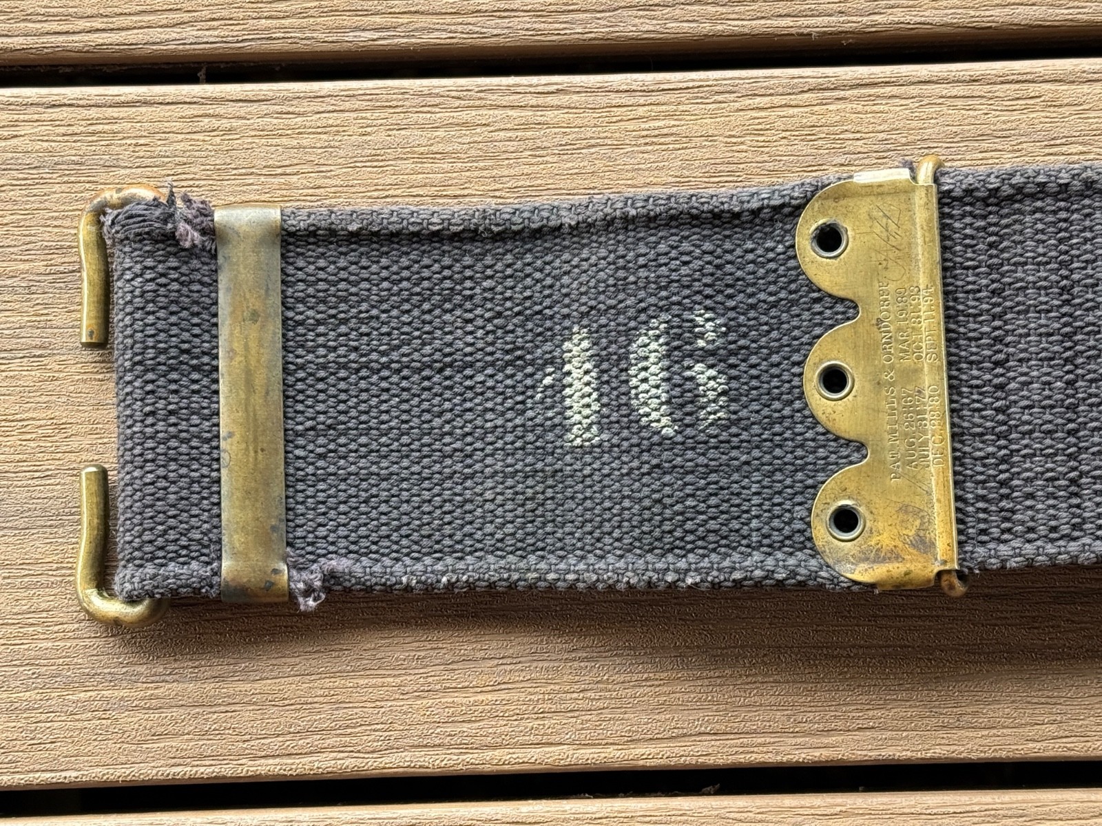 M1894, MILLS, ORNDORFF, DOUBLE ROW, 100 ROUND, KRAG .30-40, CARTRIDGE BELT