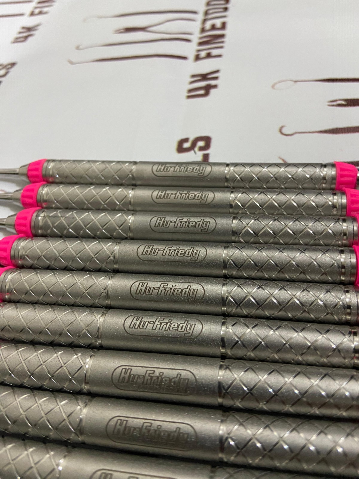 Lot of 10 Hu Friedy R138 (Monata Jack) Curved Sickle Scalers