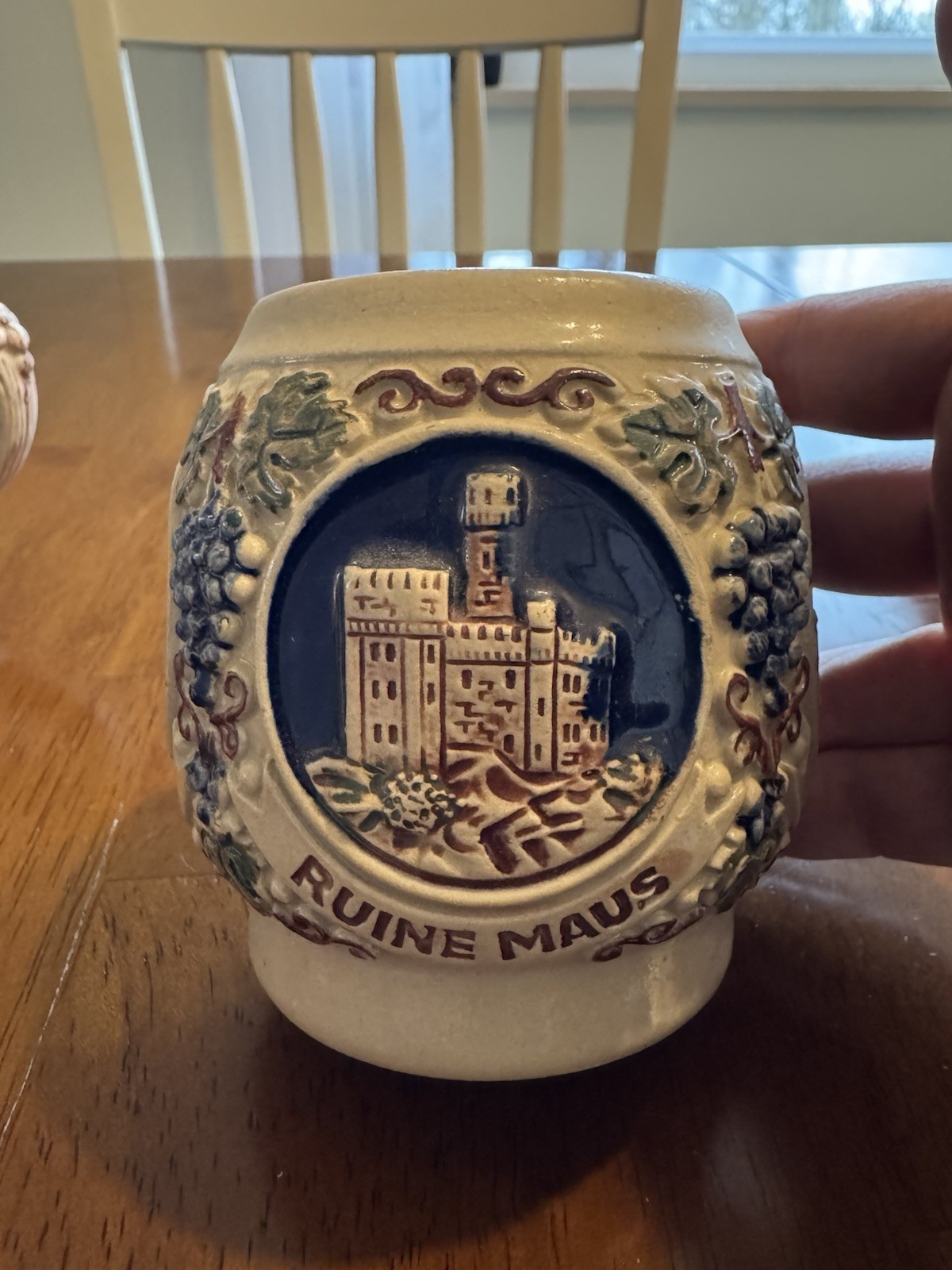 Gerz German Mug / Stein Drachenfels Feindl Bruder Mauseturm Ruine Maus SET of 3