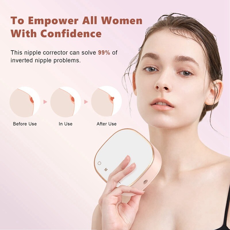 Electric Nipple Corrector LED Touch Screen Inverted Flat Nipples Puller Machine