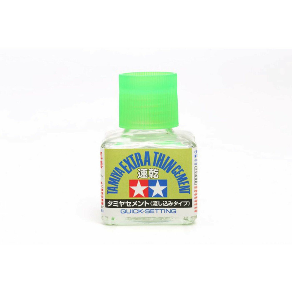 Tamiya USA TAM87182 Extra-Thin Cement 40ml Quick-Setting