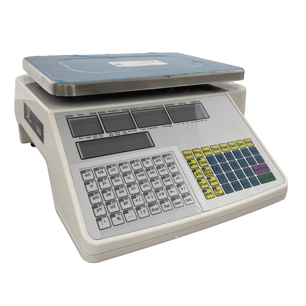 66lb Digital Scale Computer Price Electronic Count Weight with Printer Market