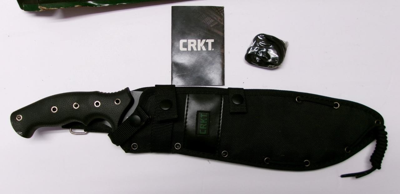 CRKT K910KKP Ken Onion ChanceInHell Machete Fixed Blade w/ Sheath