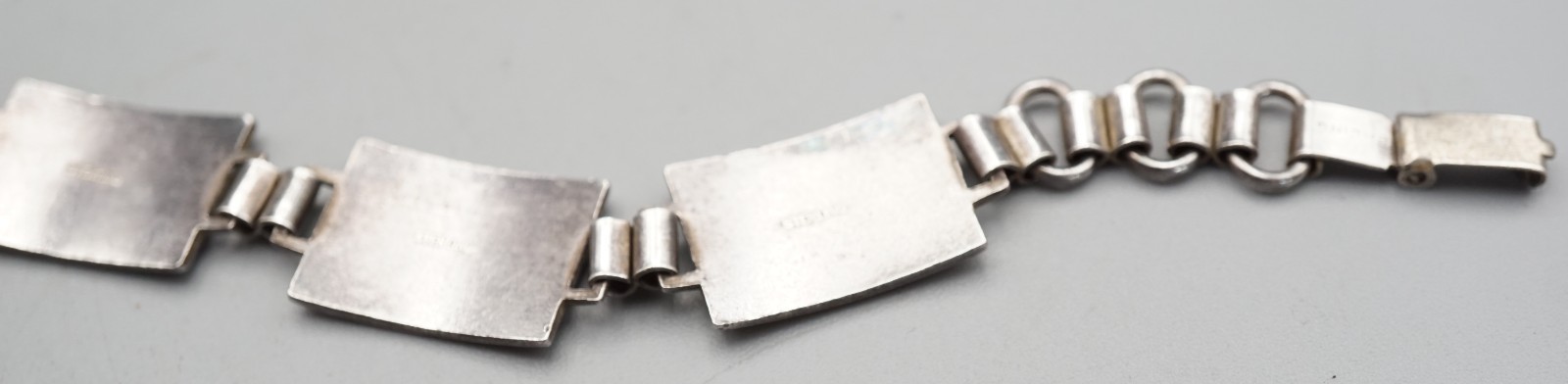 WWII Sterling Nationalist China/US/Russia/Great Britain Son In Service Bracelet