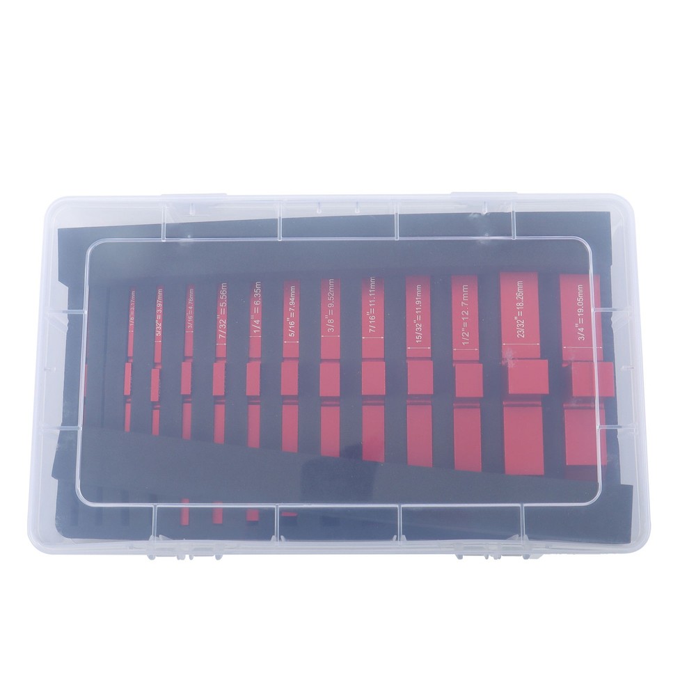 14 Pack Setup Blocks Precision Aluminum Height Gauge Router Table Setup Bars