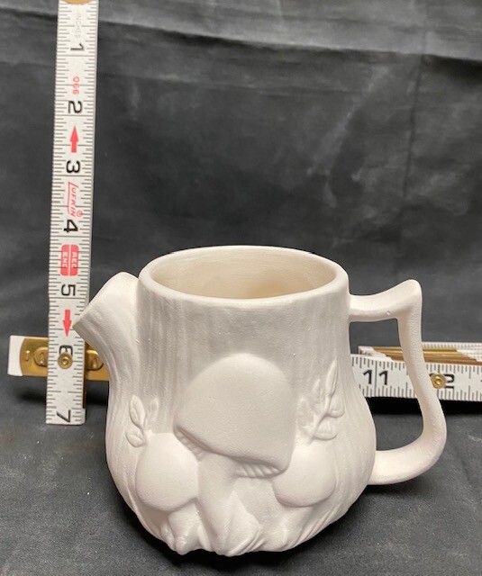 *Arnels Ceramic Bisque Mushroom Tea Set Ready to Paint*