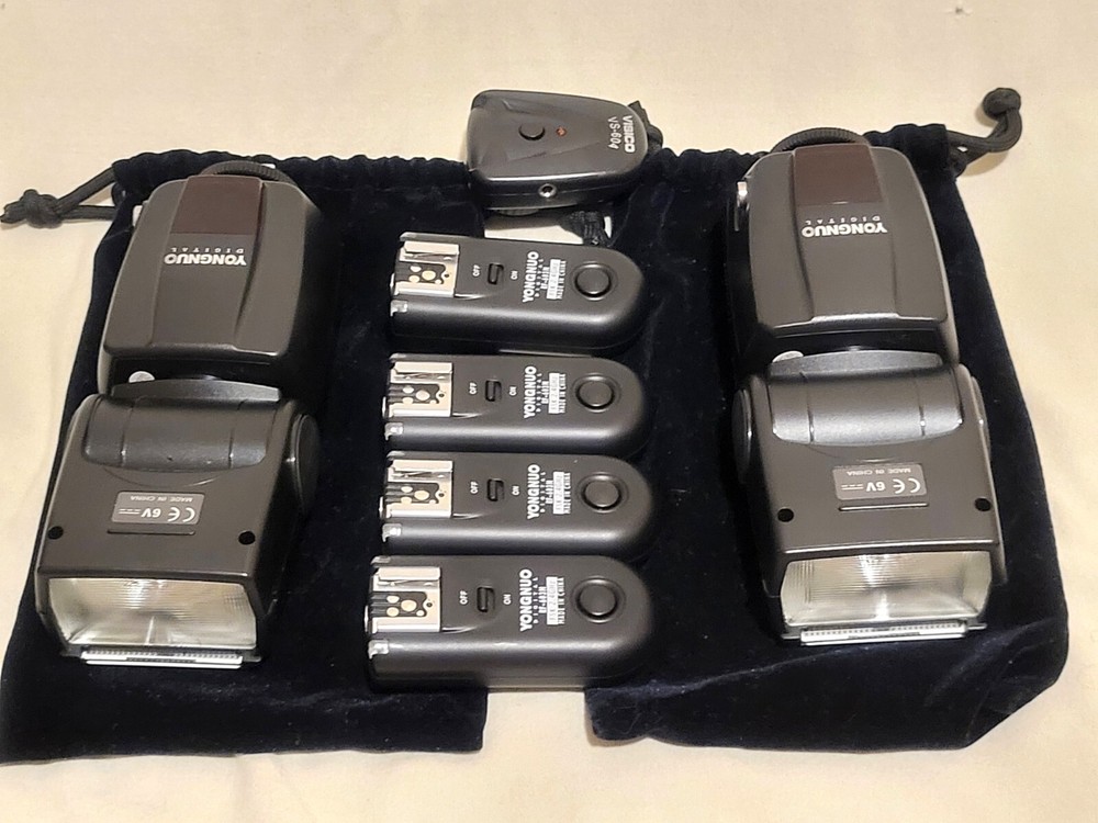 Yongnuo Digital Speedlite YN460 Flash complete set