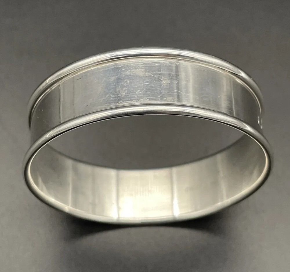Gorham Sterling Silver Napkin Ring Name Engraved “JUDY” #6290
