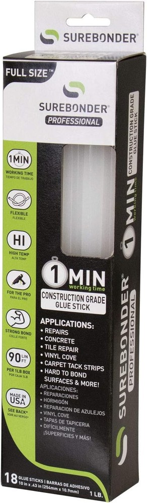Construct Profal Grade Adhesive Hot Melt Glue Stis -