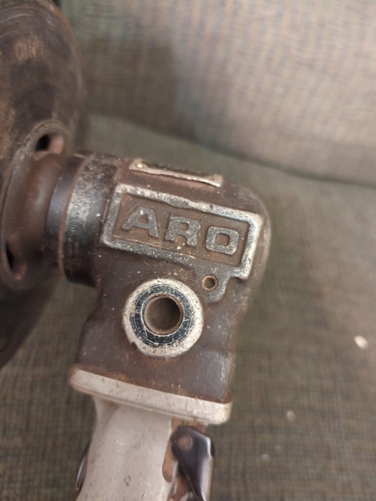 Vintage ARO Pneumatic Disk Sander