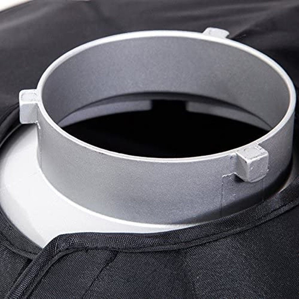 2PC Godox 35x160cm Rectangle Bowens Mount Strip Softbox W/ Grid For Strobe Flash