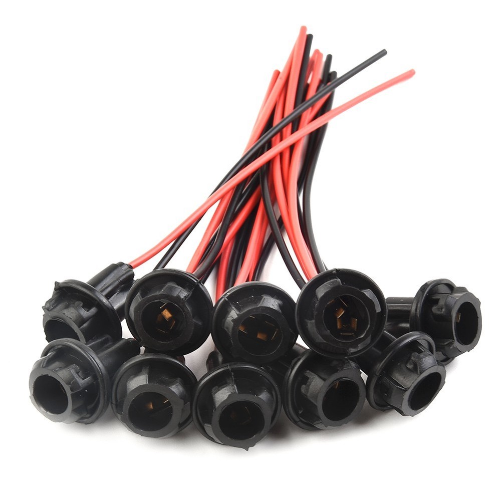 T10 Sockets 194 2825 912 921 Accessories Lamp Socket Light Base Replacement