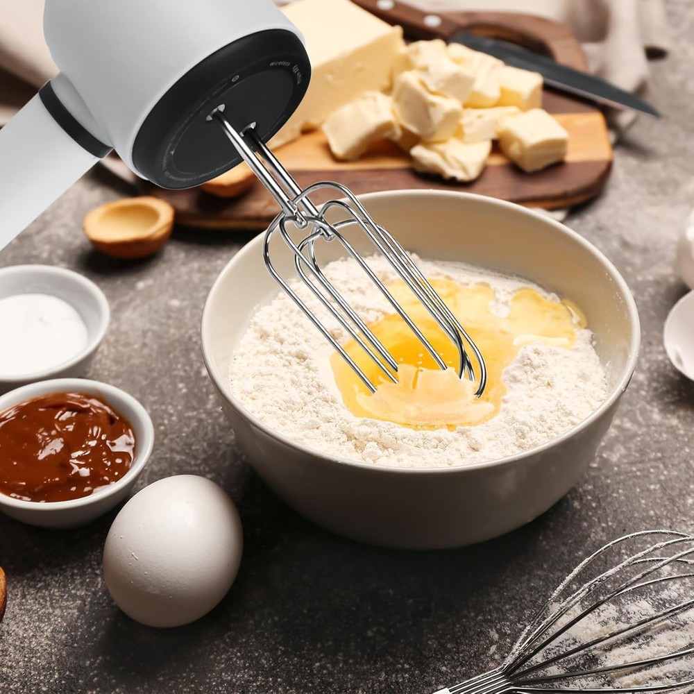 High-Performance Hand Mixer with Adjustable Speed Control for Effortless Baking