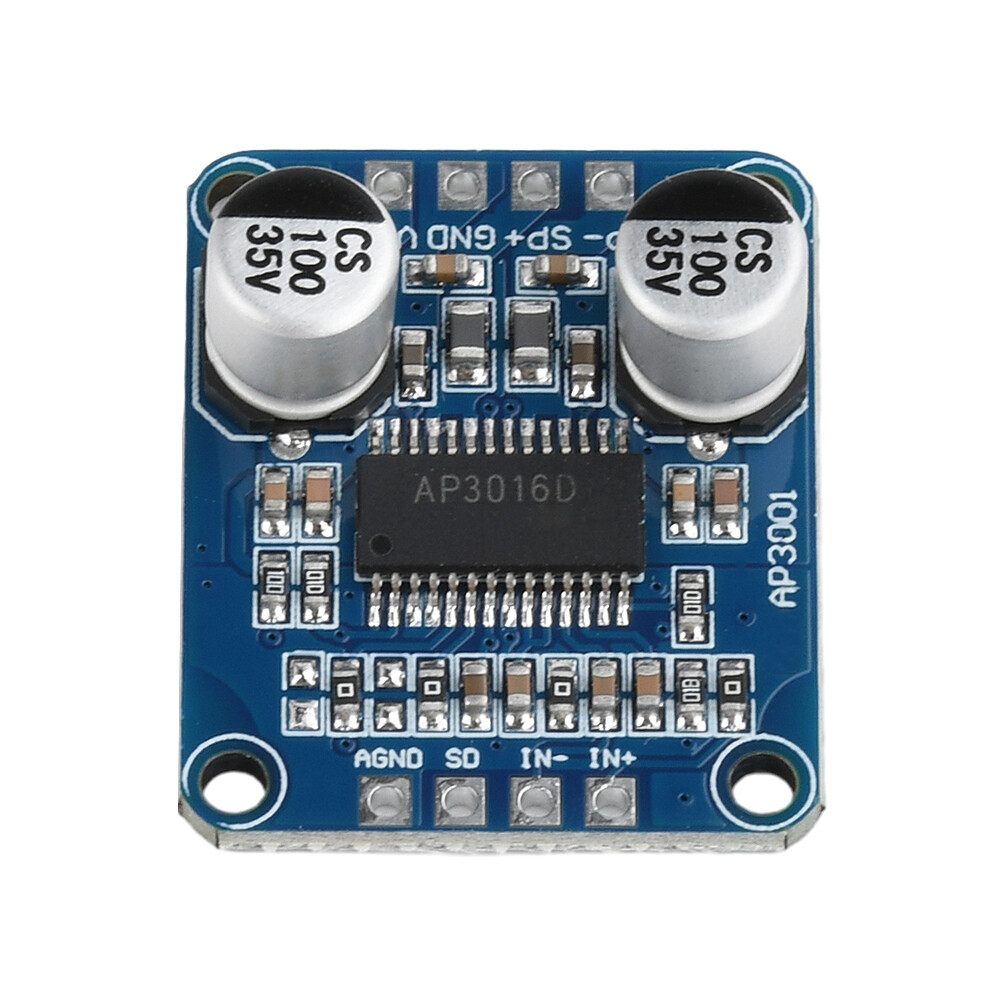 High Power Digital Amplifier Module DC 8V-24V Mono Class D Power Amplifier Board