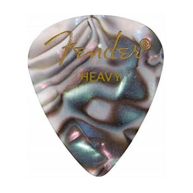 Fender 351 Shape Premium 12-Pack Abalone Heavy