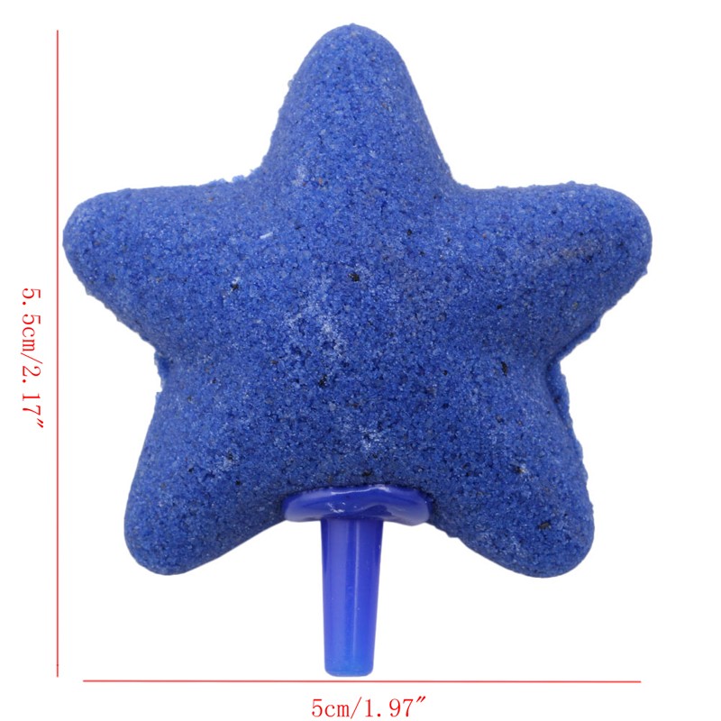 Air Stone Bubbler Star Shape Oxygen Diffuser Air Pump Accessories for Aquarium
