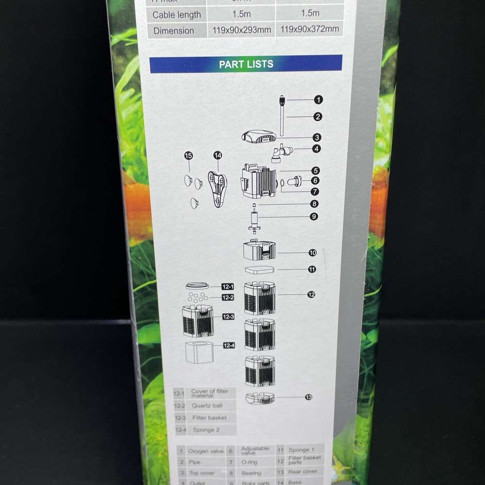 Grech Multi-Function Filter CF-900 - Energy Saving Low Sound Submersible Pump