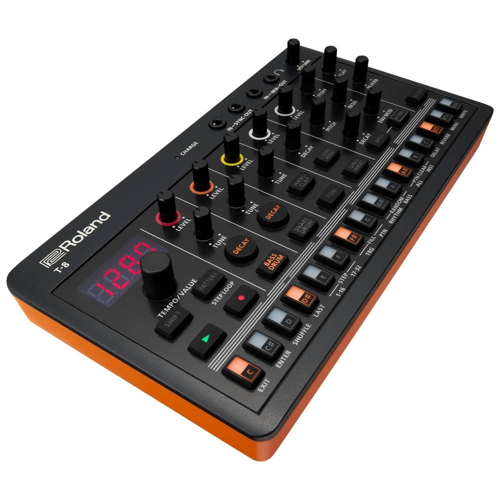 Roland T-8 AIRACOMPACT Beat Machine Rhythm with Built-in Step Sequencer Compact