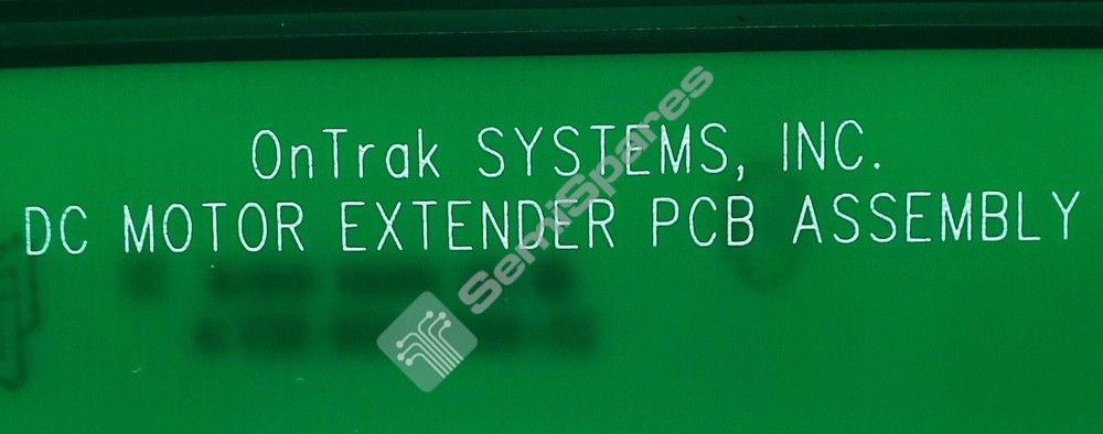 ONTRACK 22-8875-008 DC MOTOR EXTENDER PCB ASSEMBLY