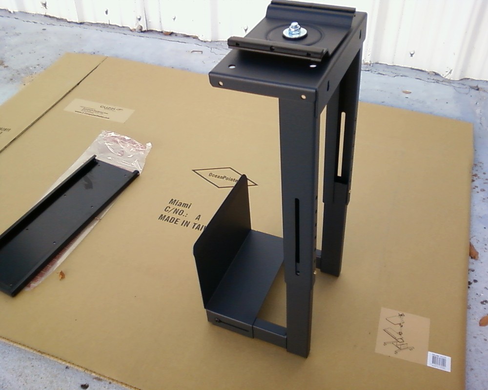 DK-CPU Professional Slidable under-desk CPU holder