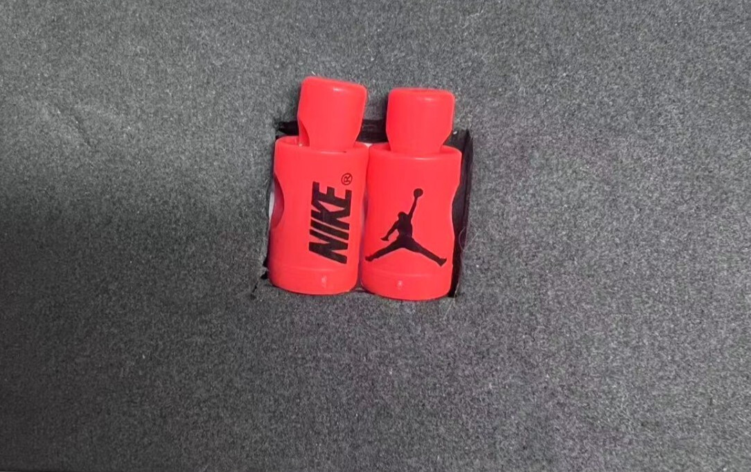 Jordan VI Lace Locks Infrared Base Black Jumpman With Logo (NOT RED)