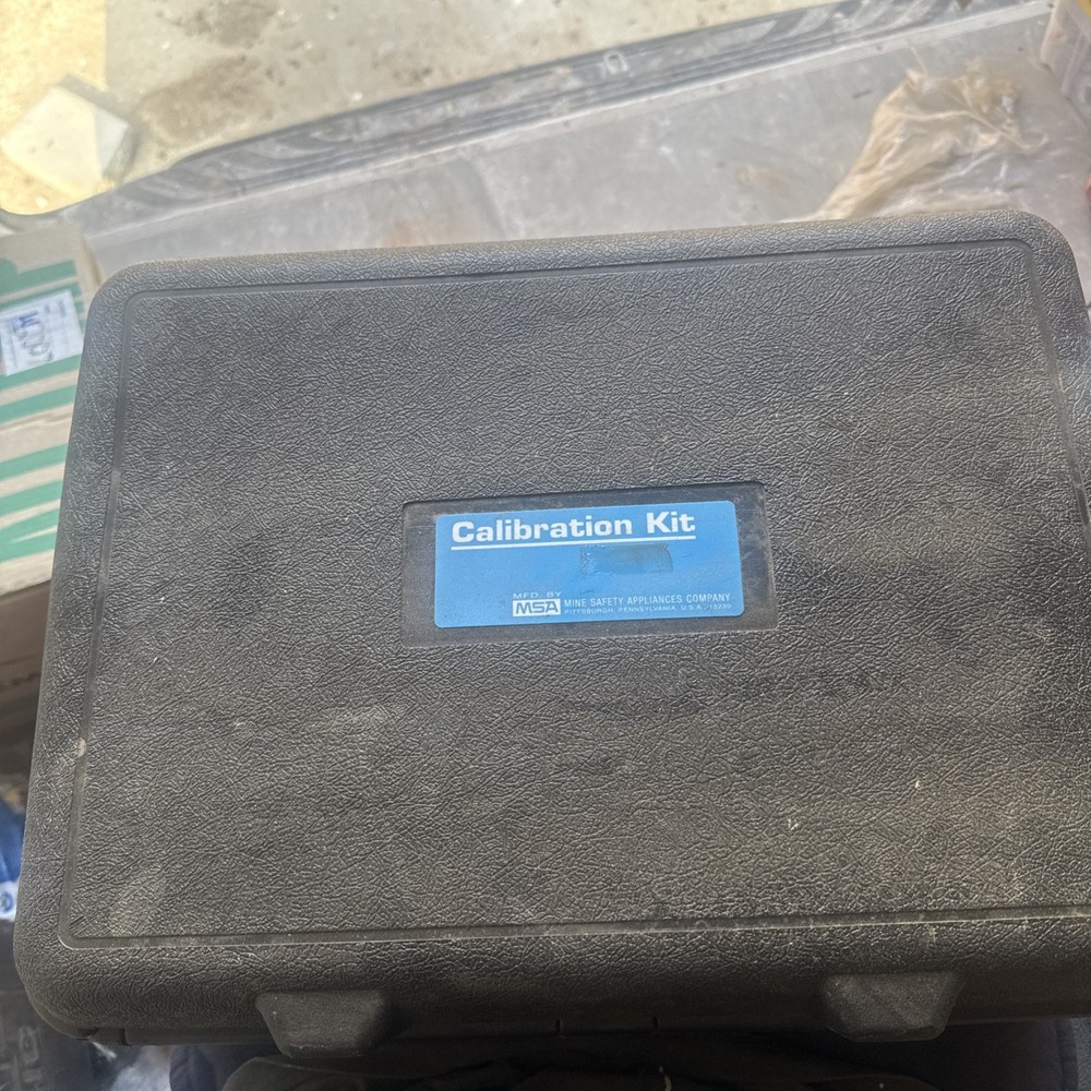 MSA refrigerant and flane calibraton kit