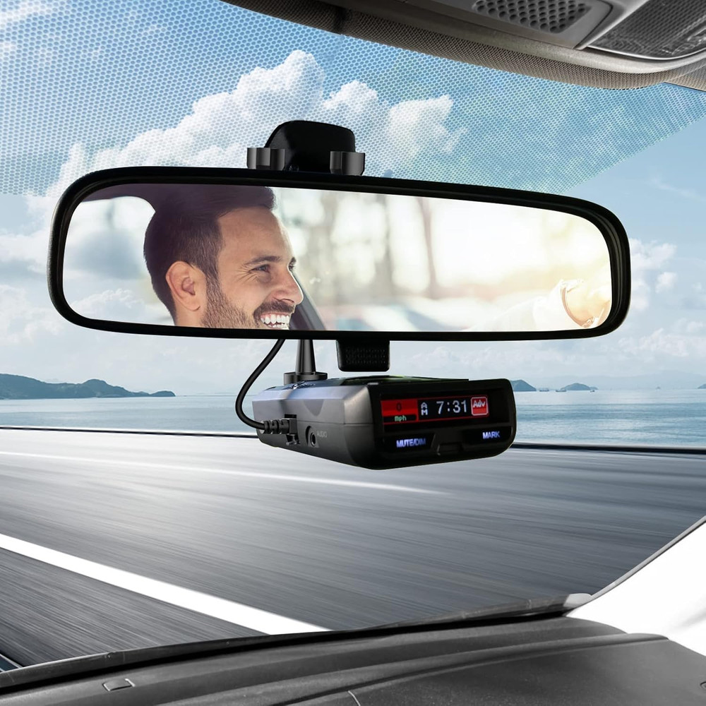 Radar Detector Hardwire Power Cord, Rearview Mirror Plug Cable,With Inline Fuse