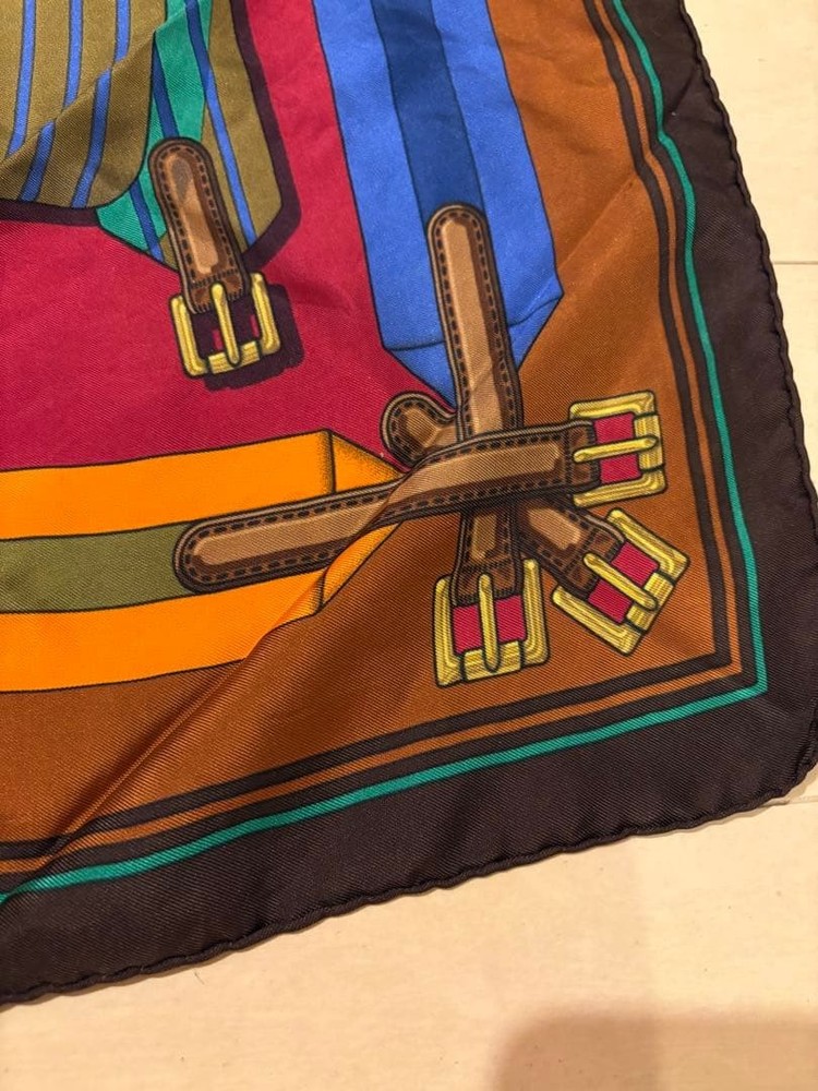 Hermes Scarf 90 Belt Pattern Large