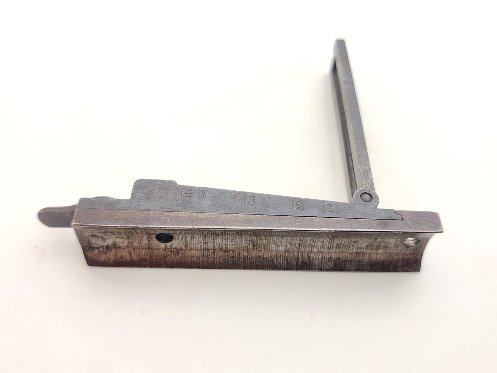 Antique 1901 Krag Rear Sight/Base No Ladder Missing Slide