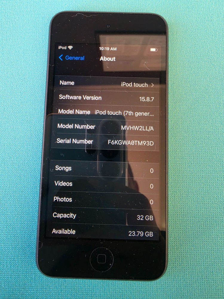 Apple iPod Touch 32GB Space Gray A2178