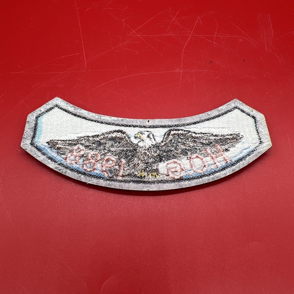 Harley Davidson Vintage HOG 1988 Patch Eagle for Jacket Vest