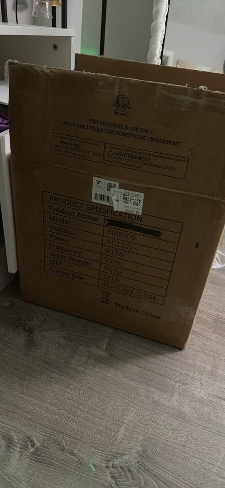 Breadman BM8205 Silver Bread Machine 12 Programs Digital Display Viewing Window