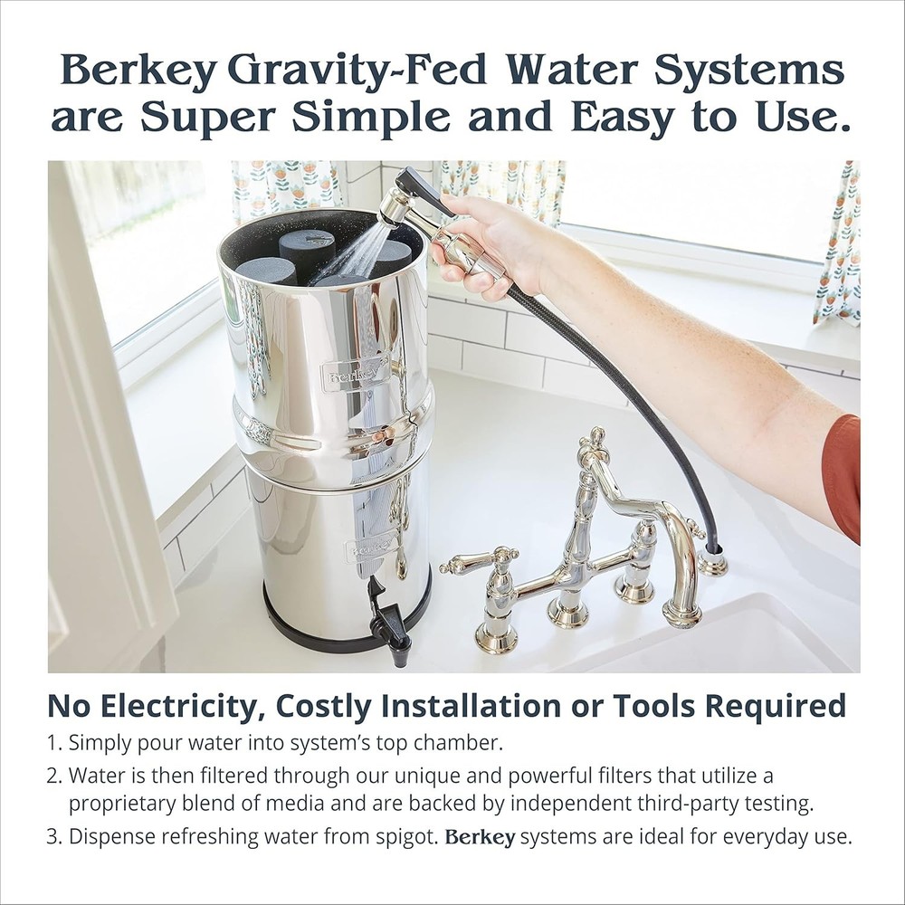 Berkey BB9-2 Water Filters Replacement Purification Elements - 2-Pack