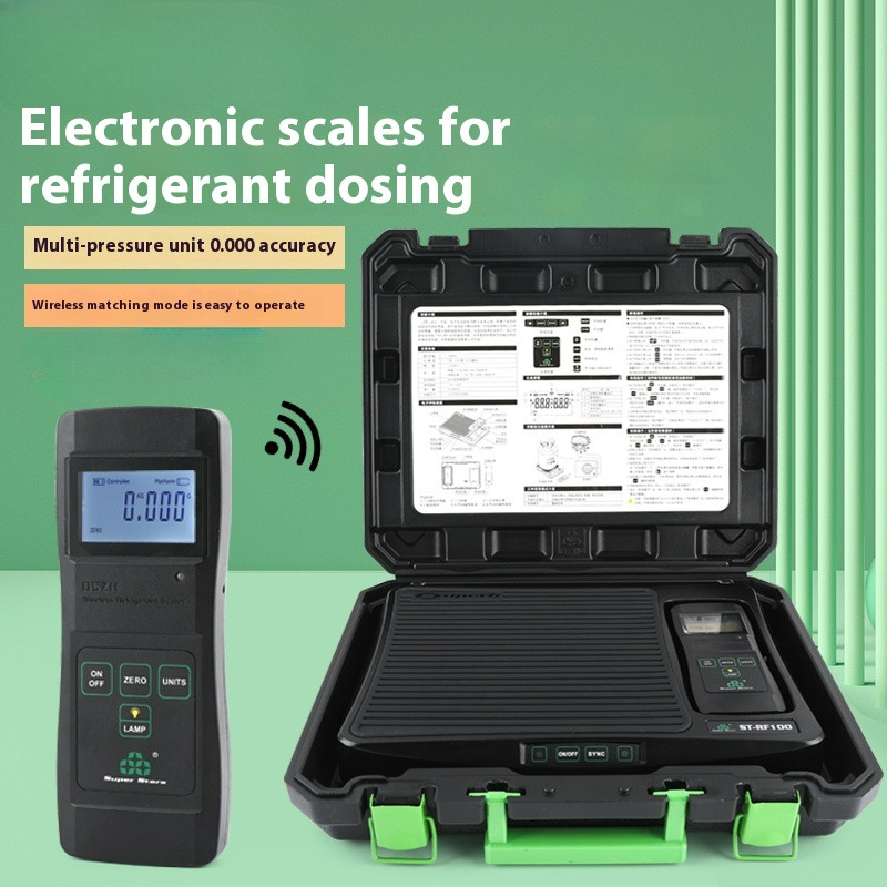 High Precision Refrigerant Weighing Scale RF-100 Portable Electronic Scale