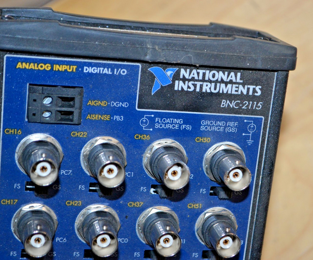 NATIONAL INSTRUMENTS NI ~ BNC-2115 ~ Shielded Connector Block ~ (B3)