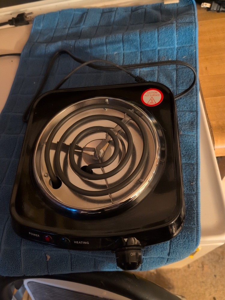 Intertek Single Burner Model Hp102-u21